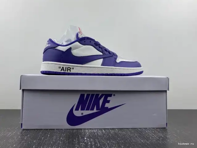 Rep MAX AIR X X 1 TRAVIS JORDAN SCOTT DM7890-386 CUSTOM OFF-WHITE 0511